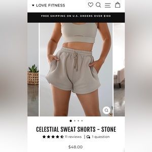 Love Fitness Apparel Celestial Shorts